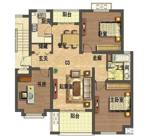 110平装修费用预算要多少？8万全包110平北欧风装修