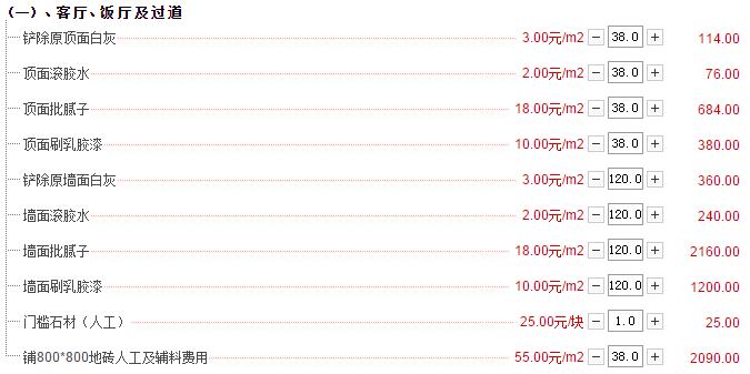 简约风格装修多少钱？110平三居室简约风半包装修预算