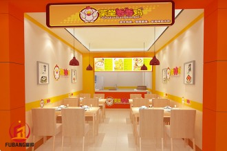 茶座香香鸡店面装修